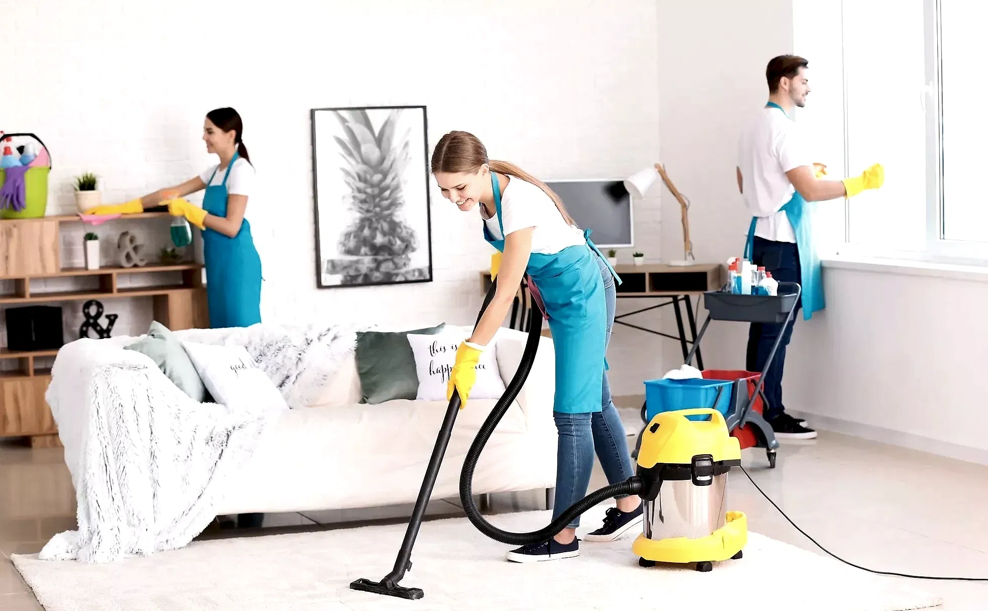 Фото выполнения генеральной уборки